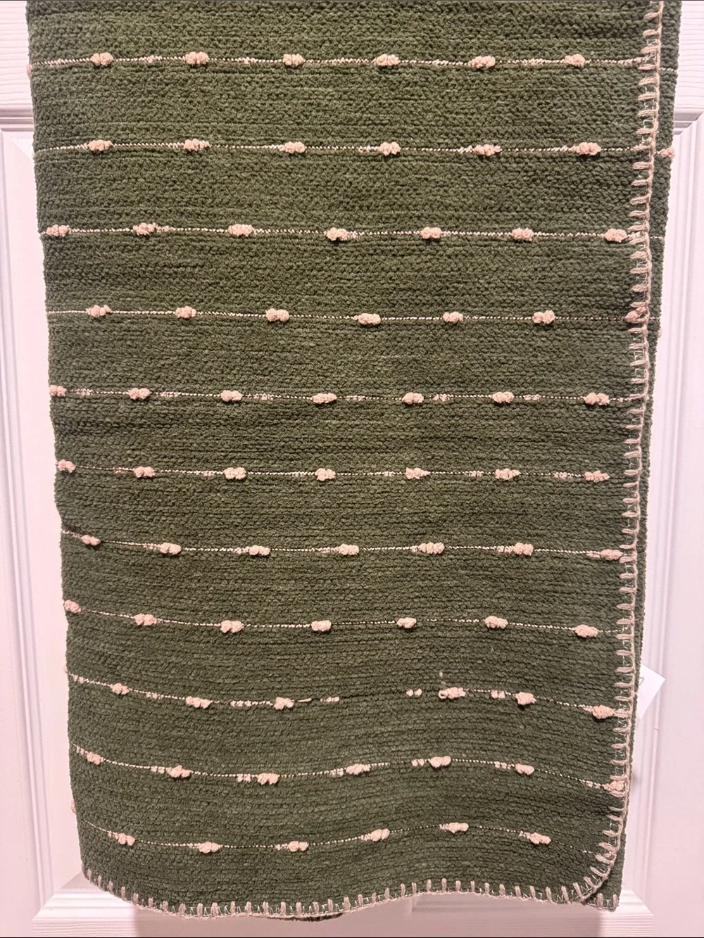 THE FARMHOUSE by Rachel Ashwell Decorative Throw - Green/Tan - 50